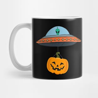 Funny halloween ufo design Mug